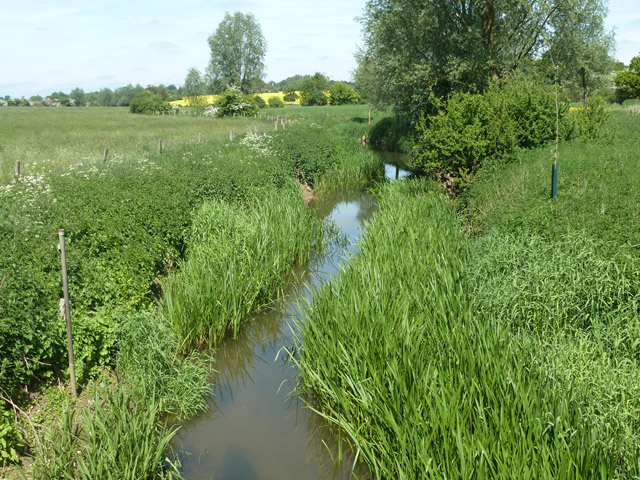 River Roding at Hallsford Bridge © Robin Webster cc-by-sa/2.0 ...