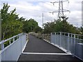 NT2967 : New cycle path bridge by Richard Webb