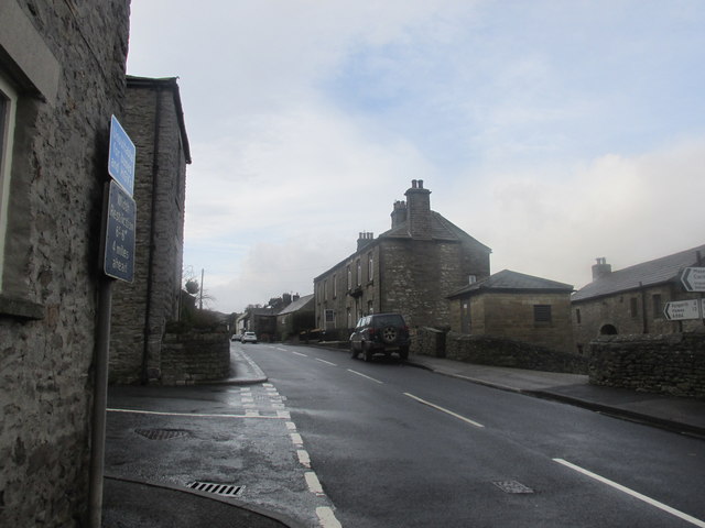 The street through West Witton
