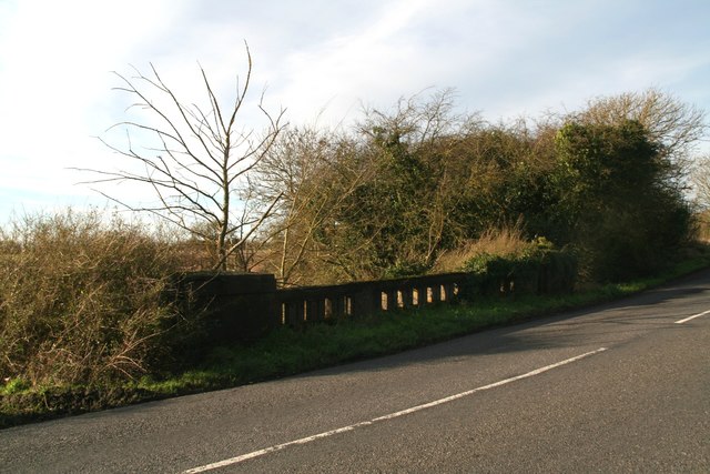Bridge over unnamed drain,Wragby Road, Beckering