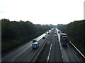 The A14 towards Ipswich