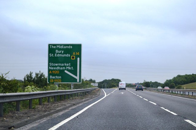 Junction 50, A14