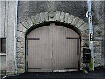H4085 : Arched doorway, Newtownstewart by Kenneth  Allen