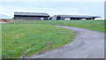 Modern farm buildings at The Weston