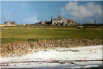 HY7553 : Holland House from Nouster, North Ronaldsay by Mike Pennington