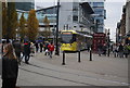 SJ8498 : Rochdale bound tram, Piccadilly Gardens by N Chadwick