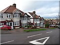 Houses at the top of Sunset Avenue, Chingford