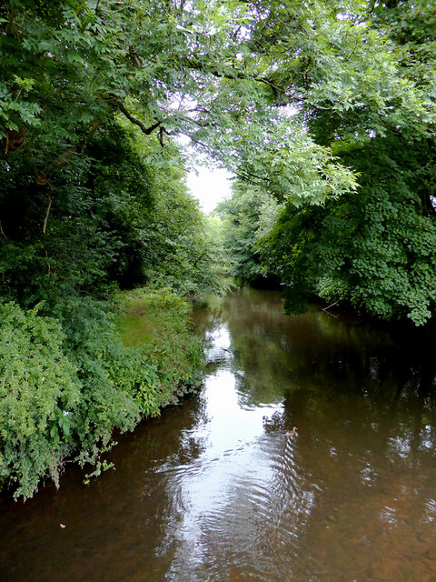 The River Churnet at Cheddleton,... © Roger Kidd :: Geograph Britain ...