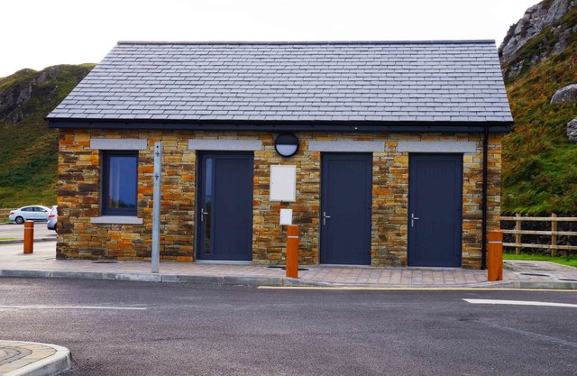 Ranger Station & public toilets at Lower Car Park (1), Sliabh Liag View Walk, near Crockany, Co. Donegal