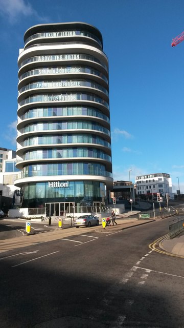 Bournemouth: the new Hilton Hotel