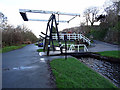 Lift Bridge over the Llangollen Canal at Froncysyllte