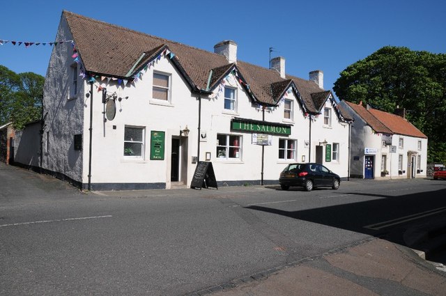 The Salmon Inn, Belford © Philip Halling :: Geograph Britain And Ireland