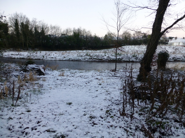 Wintry along the Camowen River