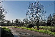 TL4550 : Little Shelford: bright cables by John Sutton
