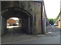 SP3165 : Railway arches off Bath Place, Royal Leamington Spa by Robin Stott