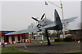 Spitfire gate guardian at RAF Benson
