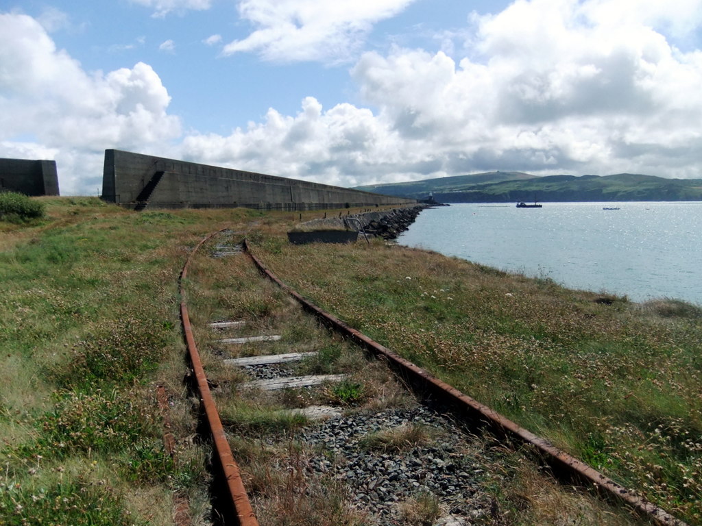 North breakwater, Fishguard harbour (1) © Natasha Ceridwen de ...