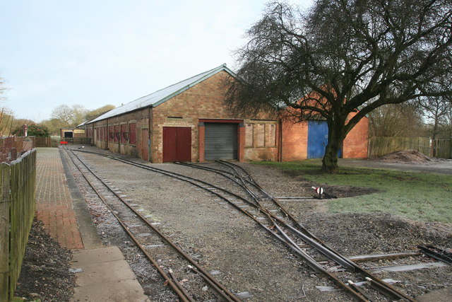 Miniature railway, Markeaton Park, Derby