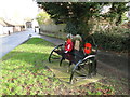 WW1 Centenary Memorial seat at North Elmham