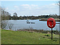 TQ4590 : Lake, Fairlop Waters by Robin Webster
