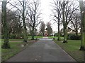 Path in Gosforth Central Park