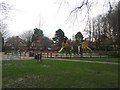 Play area in Gosforth Central Park