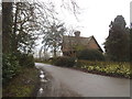 Cottage and track off Flanchford Road