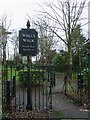 Chichester Walls Walk - entrance to SE quadrant 