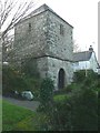 SW7340 : The detached bell tower, St Wenappa's Church, Gwennap by Humphrey Bolton