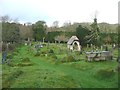 SW7340 : Churchyard and lychgate, Gwennap by Humphrey Bolton