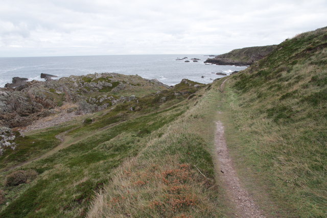 Moray Coastal Path at Strathlene © Alan Hodgson :: Geograph Britain and ...