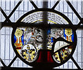 TF0267 : Old German glass, All Saints' church, Branston by Julian P Guffogg