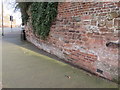 Corner wall at Old Wrexham Road/Overleigh Road junction