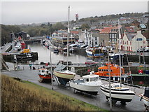 NT9464 : Eyemouth Harbour by Adam D Hope