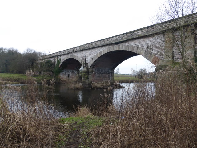 Old railway viaduct
