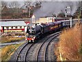 SD8010 : East Lancashire Railway Scotsman in Steam, Bury South Junction by David Dixon