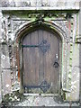 The west (tower) doorway of St Laud