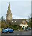 Cottesmore Post Office with spire