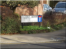 TL1714 : Manor Road sign by Geographer