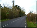 Footpath crosses the A29 north of Rowhook Road