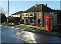 Telephone kiosk in Old Denaby