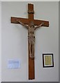 SJ9399 : St Mary's Crucifix by Gerald England