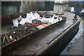 View of a rubbish barge on the Regents Canal #2