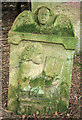 A symbolic gravestone at the site of the former Minto Old Parish Church