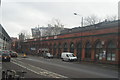 View of St. Pancras Antique Furniture from Pancras Road