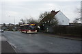 TA0284 : Bus stop on Cayton Low Road, Crossgates by JThomas