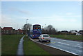 Bus stop on the B1261, Seamer