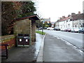 Bus stop and shelter on Main Street, Seamer