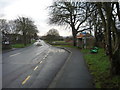 Bus stop and shelter on Main Street, Seamer