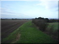 Course of the disused railway near Bridge Farm